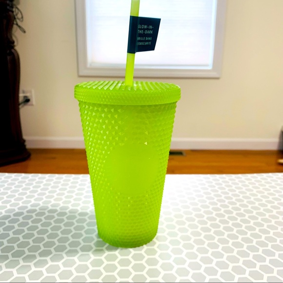 Starbucks Grande 16 oz lemongrass studded tumbler cold cup